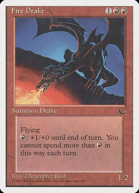 [MTG] Fire Drake (Retro Frame) (047) (CHR) NM - Image 1 of 1