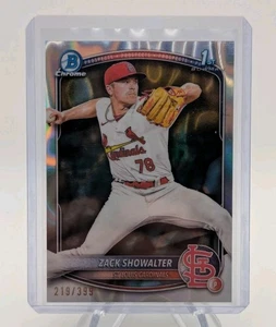 Zack Showalter 2025 1st Bowman Chrome BCP-74 Silver Lava Refractor SP #d/399 - Picture 1 of 2