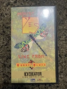 House of Yes - Live from House of Blues D-VHS HD DVHS Digital D-Theater Video - Imagen 1 de 3