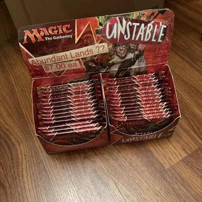 Magic the gathering Unstable series New & Sealed (26) Booster Packs MTG  - Image 1 of 3