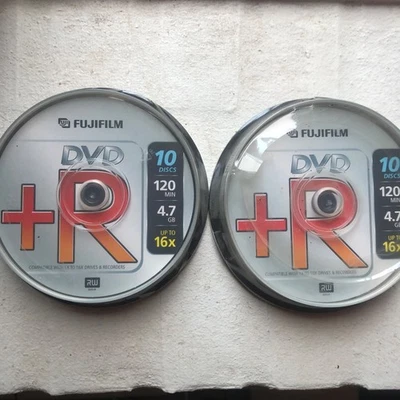 20 stk (2x10 Stk.)  FUJI DVD+R Rohlinge  1-16x Speed Neu OVP inkl  Versand - Bild 1 von 2