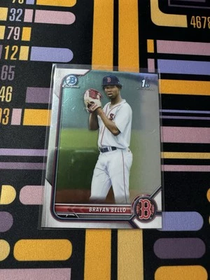 2022 Bowman Brayan Bello Chrome Prospects #BCP-107 - Image 1 of 2