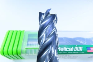 NUEVO 5/8" HELICOIDAL HSV-R-40625 CARBURO SÓLIDO 30587 CUADRADO PLUS 4 FRESADORA DE EXTREMO DE FLAUTA - Imagen 1 de 8