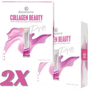 2 X 15 Sachet X 25g Collagen Beauty For Women Drink Kinohimitsu Collagen - Picture 1 of 6
