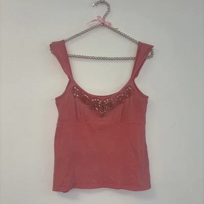 Blusa de Colección Energie Talla Pequeña Casa de Hadas Cochette Playa Campesina Orgánica Fluida Cami Foto 1 de 4