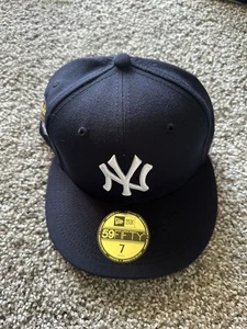 Hat Club Exclusive New York Yankees Pink UV 1996 World Series 7 Navy - Picture 1 of 5