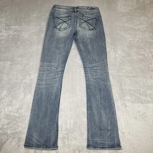Silver Jeans Womens 26x31 Blue Denim Tuesday 16 1/2" Low Rise Straight - Picture 1 of 14