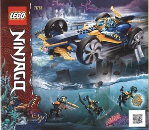 Lego NINJAGO # 71752 Ninja Sub Speeder - Bauanleitung (keine Steine!) - Bild 1 von 1