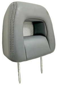 2003 Honda Pilot FRONT LEFT SIDE DRIVER HEADREST GRAY LEATHER OEM - Picture 1 of 9