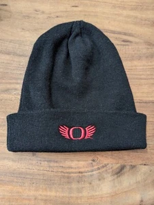 Nike Oregon Ducks Cuffed Logo Beanie Hat Cancer Awareness Pink/Black - Picture 1 of 4