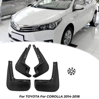 Guardabarros guardabarros delanteros traseros para Toyota Corolla 2014-2018 sedán Foto 1 de 4