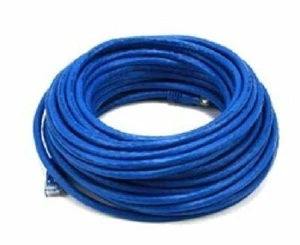 Cable de red de cobre desnudo Cat 6 550 MHz azul de alta calidad UTP RJ45 - Imagen 1 de 4