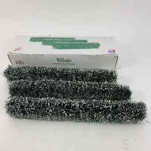 Dept 56 Village Accessories Large Flexible Sisal Hedge 52662 Set of 3 VTG 1997 - Picture 1 of 24