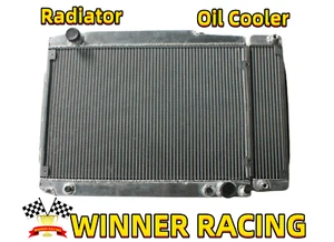 Radiator+Oil Cooler For Mercedes R107 350/450 SL; C107 350/450 SLC 1971-1980 - Picture 1 of 7