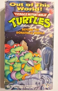 Teenage Mutant Ninja Turtles Beyond The Donatello Nebula VHS Cassette Tape TMNT - Foto 1 di 3