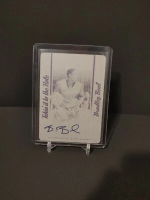 Leaf Signature Series 2012 Bradley Beal RC Rookie 1/1 placa de impresión firmada automática Foto 1 de 2