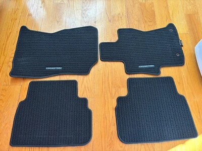 NEW Subaru Crosstrek floor mat set dark gray - image 1 of 4