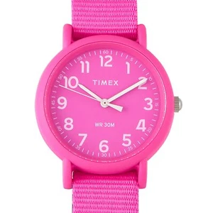 Timex Weekender Color Rush Pink Watch TWG018100 - Picture 1 of 5