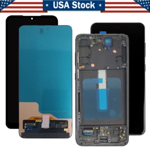Replace OLED For Samsung Galaxy S21 FE 5G Display Touch Screen Digitizer±Frame - Picture 1 of 13
