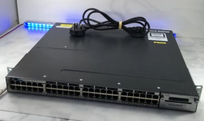 Cisco Catalyst 3750-X Series POE+ 48 Port Switch - TNY-WS3750X-3560X (A) #G7 - Image 1 of 3