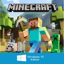 Minecraft Windows 10 Edition, PC, CD KEY, No BOX, Activation Key Only Global