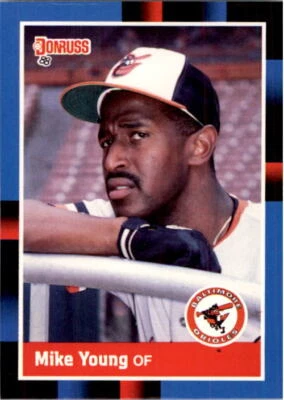1988 Donruss #396 Mike Young - NM - Image 1 of 2