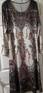 Unbranded Women's Floral Long Sleeve Lightweight Maxi Dress Size XL - Picture 1 of 4