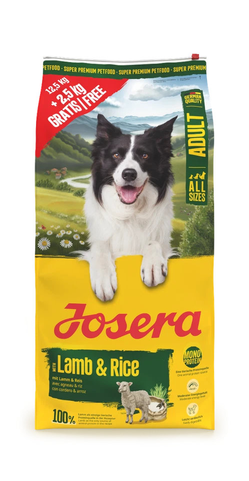 JOSERA Adult Lamb & Rice 12,5+2,5kg GRATIS - Bild 1 von 1