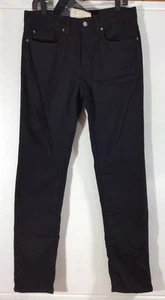 NWT Banana Republic Black Denim The Traveler Slim Jeans Pants Size 31X32 - Picture 1 of 24