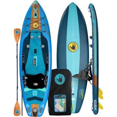 Body Glove Porter SUPYAK Inflatable Paddle Board / Kayak Hybrid | 9’6” × 31” - Image 1 of 4