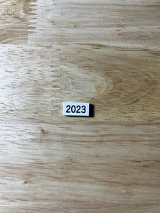 Lego 3069 Azulejo Blanco Grabado Y Pintado 2023 Negro Ladrillo Personalizado - Imagen 1 de 2