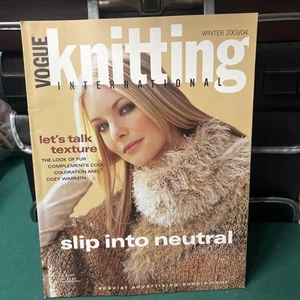 VOGUE Knitting International Winter 2003/04 Sweaters Scarves and more - Picture 1 of 2