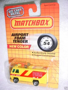 50A- MATCH B0X AIRPORT FOAM TENDER MB 54 MIP - Picture 1 of 2