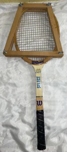 VINTAGE Wilson Chris Evert Select Tennis Racquet Wood  4 3/8 - Picture 1 of 11