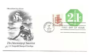 U578 2.1c gemeinnütziger geprägter Umschlag ArtCraft, FDC - Bild 1 von 1