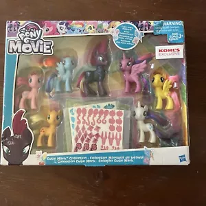 My Little Pony The Movie Cutie Mark Collection exklusive Figur 7er-Pack-Set NEU - Bild 1 von 7