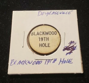 Blackwood 19. Loch ~ Douglasville, PA gut für 25c in Trade Token GFT1207 - Bild 1 von 2