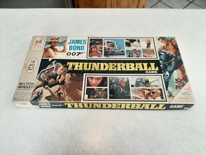1965 Milton Bradley James Bond 007 Thunderball Game Mint Unpunched 100% Comp M3 - Picture 1 of 10