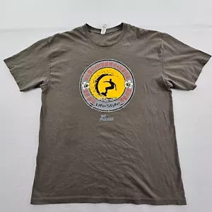 Hawaii Lifestyle Surfen Grau Kurzarm Baumwolle T-Shirt Herren L - Bild 1 von 7
