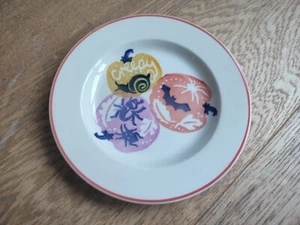NEU Emma Bridgewater 6,5" Teller - Halloween Kürbisse Schwammgeschirr **P&P Angebot**