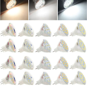 MR11 GU4.0 LED Spot Light Bulbs 2W 3W 4W 12V 24V 5733 2835 SMD Bright White Lamp