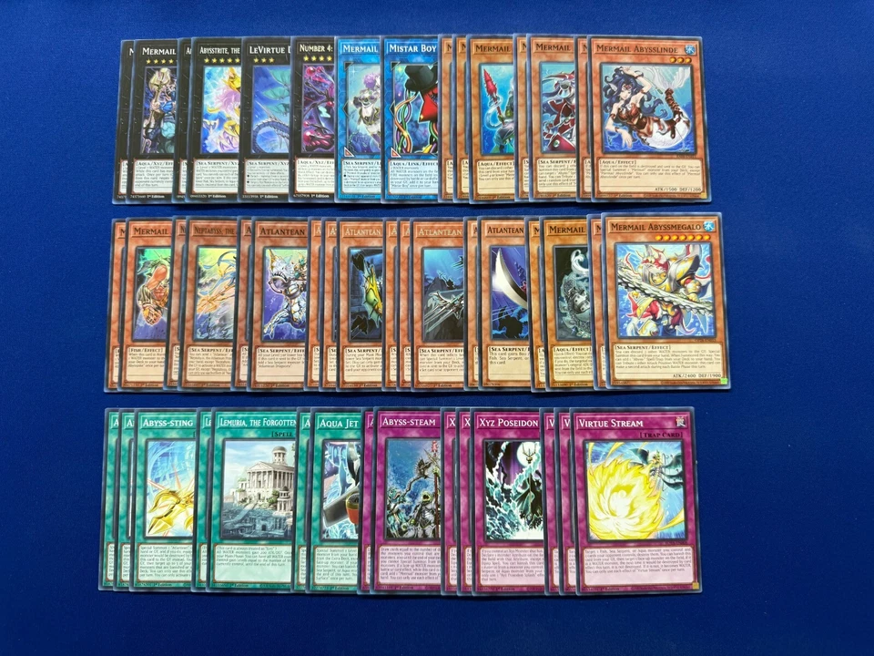 Yu-Gi-Oh! Complete Mermail & Atlantean Xyz Deck - Image 1 of 4