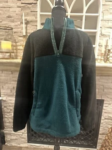 Threadbare Outdoors Mens Black Fleece  Size Medium - Picture 1 of 12