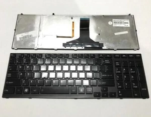 NEU für Toshiba Satellit A660 A665 A660D A665D US-Tastatur mit Hintergrundbeleuchtung - Bild 1 von 1