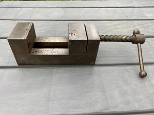 Very Nice User Made 70mm Jaw Steel Drilling/ Machine Vice Old Tool - Picture 1 of 10