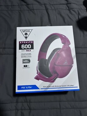 New Turtle Beach Stealth 600 Gen 2 Max Wireless Gaming Headset Red PS4 PS5 PC - Image 1 of 4