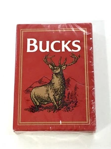 Bucks Phillip Morris 1990 BRAND NEW SEALED Playing Cards Poker Rummy Games - Picture 1 of 7