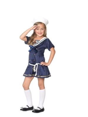 Shipmate Cutie Sailer Girl Girls or Toddler Costume - Image 1 of 2