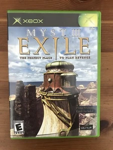 Myst III: Exile Xbox Perfect Place To Plan Revenge Ubi Soft Rated E Complete - Picture 1 of 7