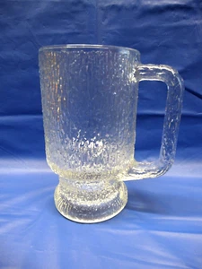 Vintage Indiana Glas Kristall Eisbaum Rinde Fuß Becher Krug klar EUC - Bild 1 von 6